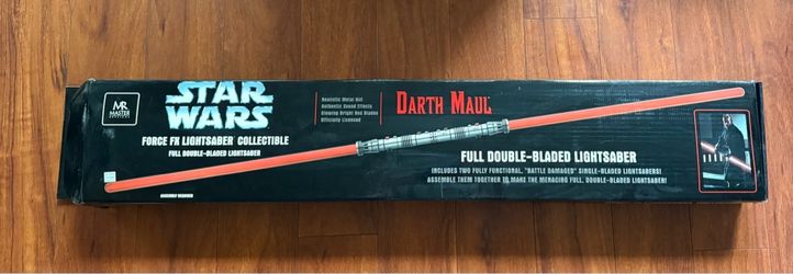 Star Wars 2006 DARTH MAUL Lightsaber Force FX Master Replicas