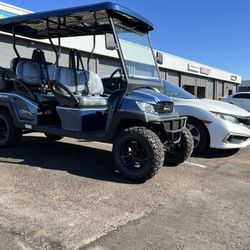 Brand New Lifted Limo Golf Cart- Loaded!