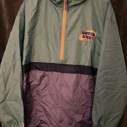 Dutch Bros Windbreaker/ Carrying Pouch