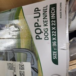 New Pop up Dog Kennel