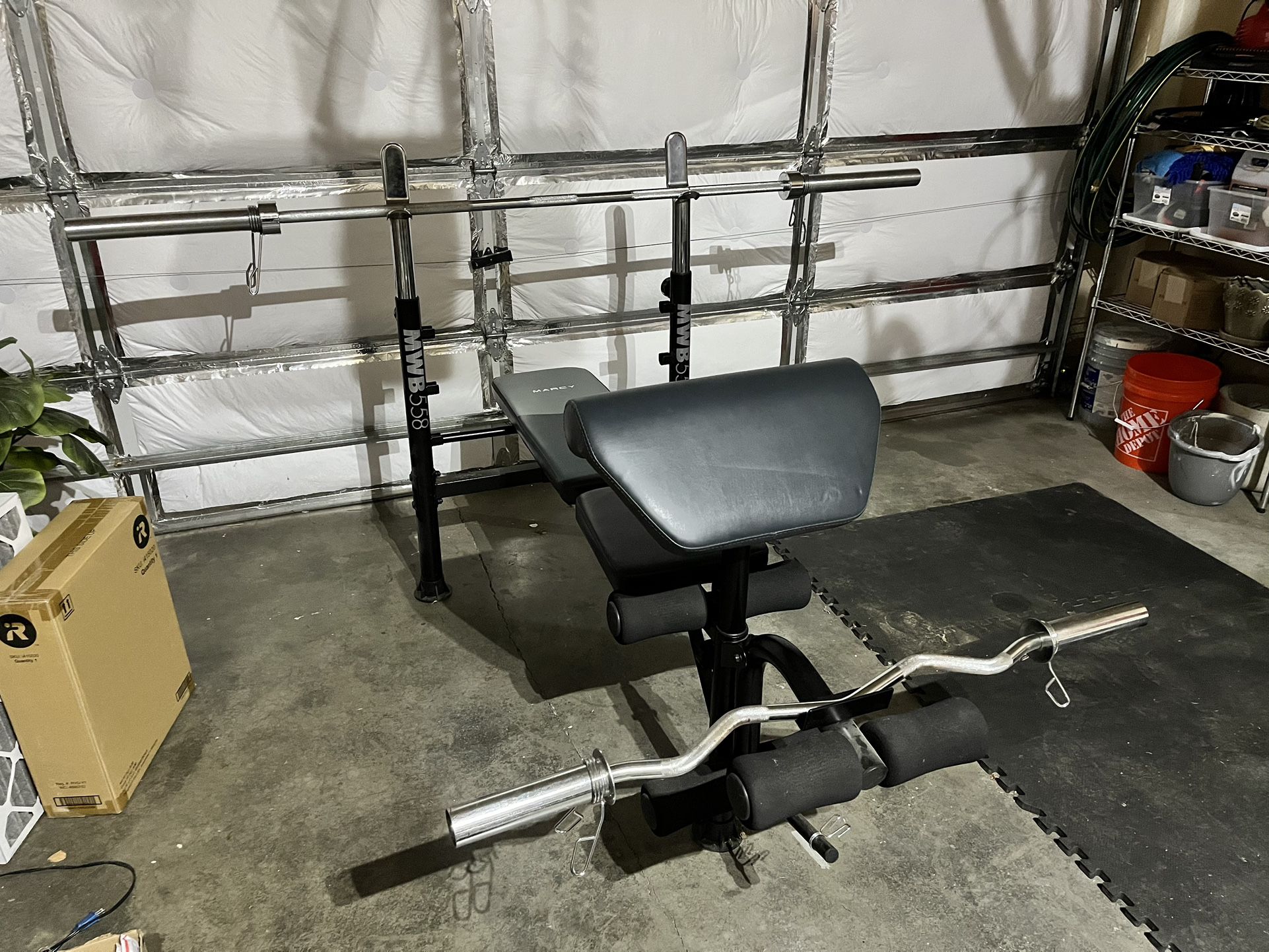 Marcy Weight Bench MWB 558