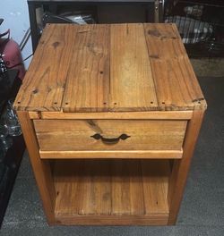 Bedside Table with Drawer