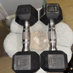 Dumbbells 15Lbs  
