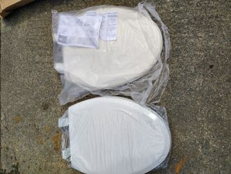 $ 4.  ( NEW )  2   TOILET LIDS 