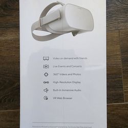 NEW OCULUS GO VIRTUAL HEADSET