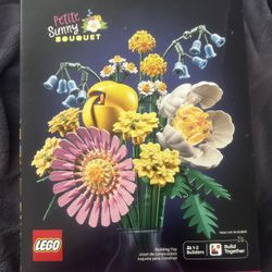 LEGO Botanicals Petite Sunny Bouquet Flower Building Set 10347