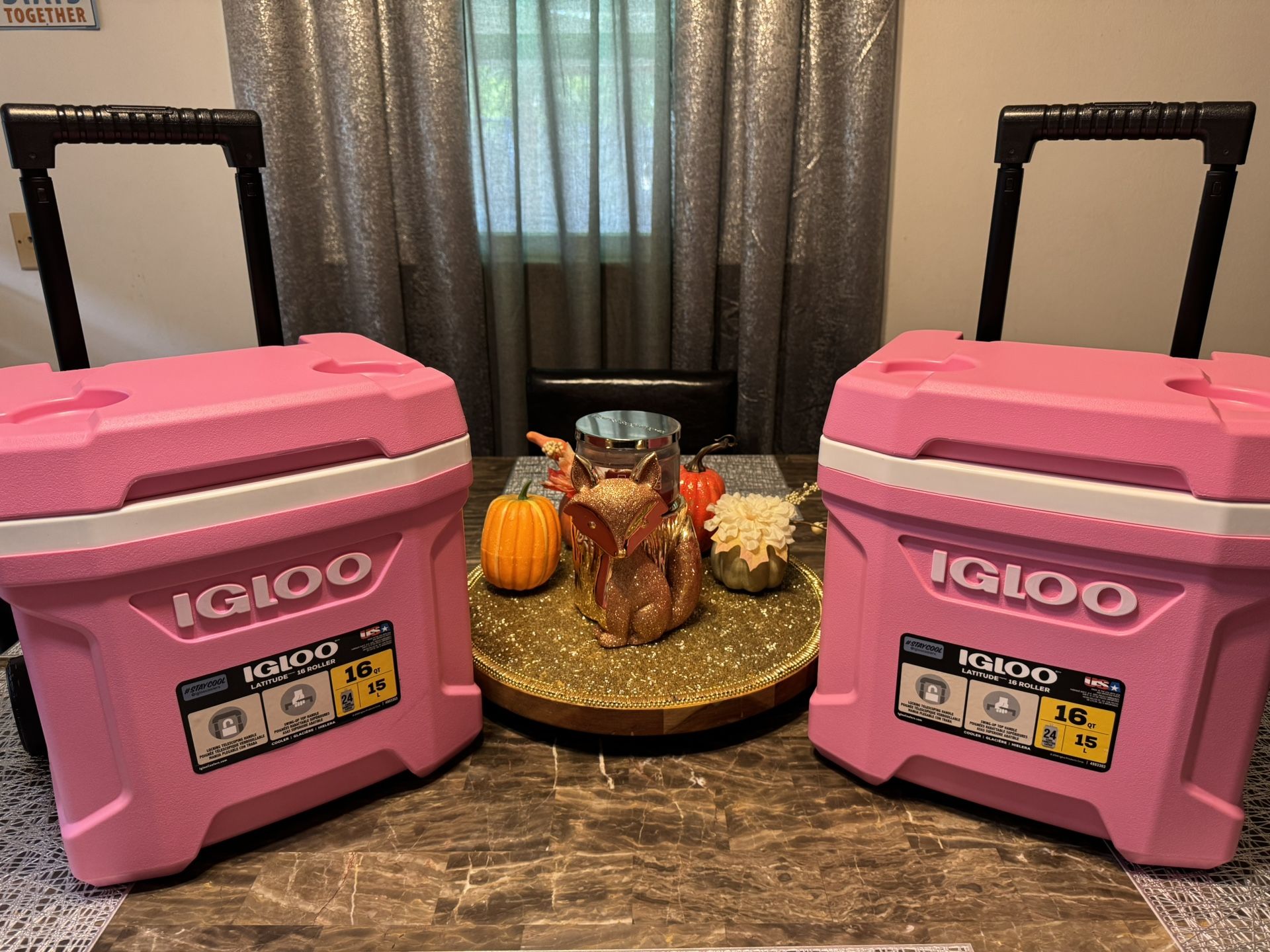 🩷 Viral Pink Cooler With Wheels 🩷