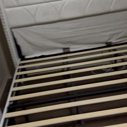 White King Size Bed Frame 