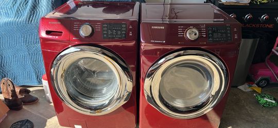 LAVADORA Y SECADORA ELÉCTRICA SAMSUNG USADAS TRABAJA BIEN