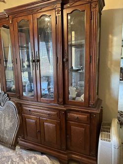 Beautiful Sturdy China Cabinet