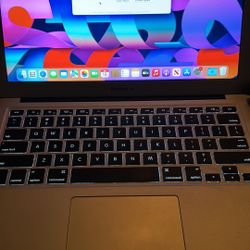 🎈2015 Macbook Air 1.6 Intel i5 8g Mem 128ssd Storage 💙wireless Net 😇clean 