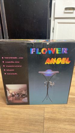 Flower Angel Portable Cool-Mist Humidifier & Aromatics Diffuser Floor Fountain