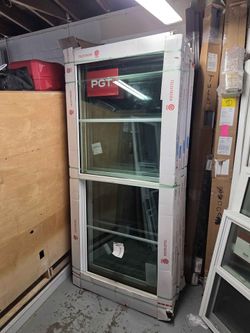 (5) Brand New 35.W x 82H PGT Windows