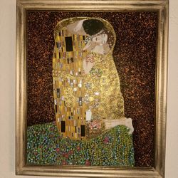 Framed Artwork – “The Kiss” by Gustav Klimt