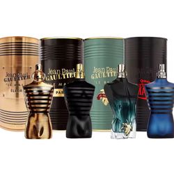 3 pack Jean Paul Gaultier Les Males De Le Beau Le Parfum Eau De Parfum Intense 125 ml/4.2 oz 