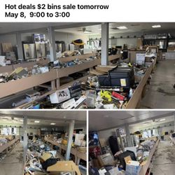 Desert deals liquidation has a hot deal Thursday 05/08 all bins $2 from 9-3 locations 1322 S 4th ave yuma az 85364