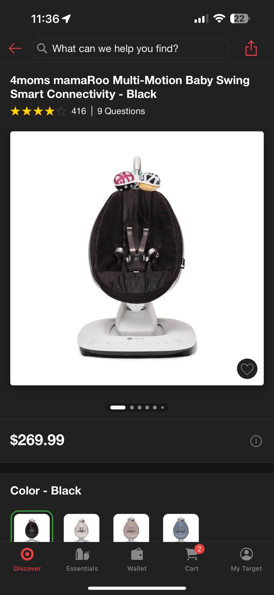 Mamaroo Swing