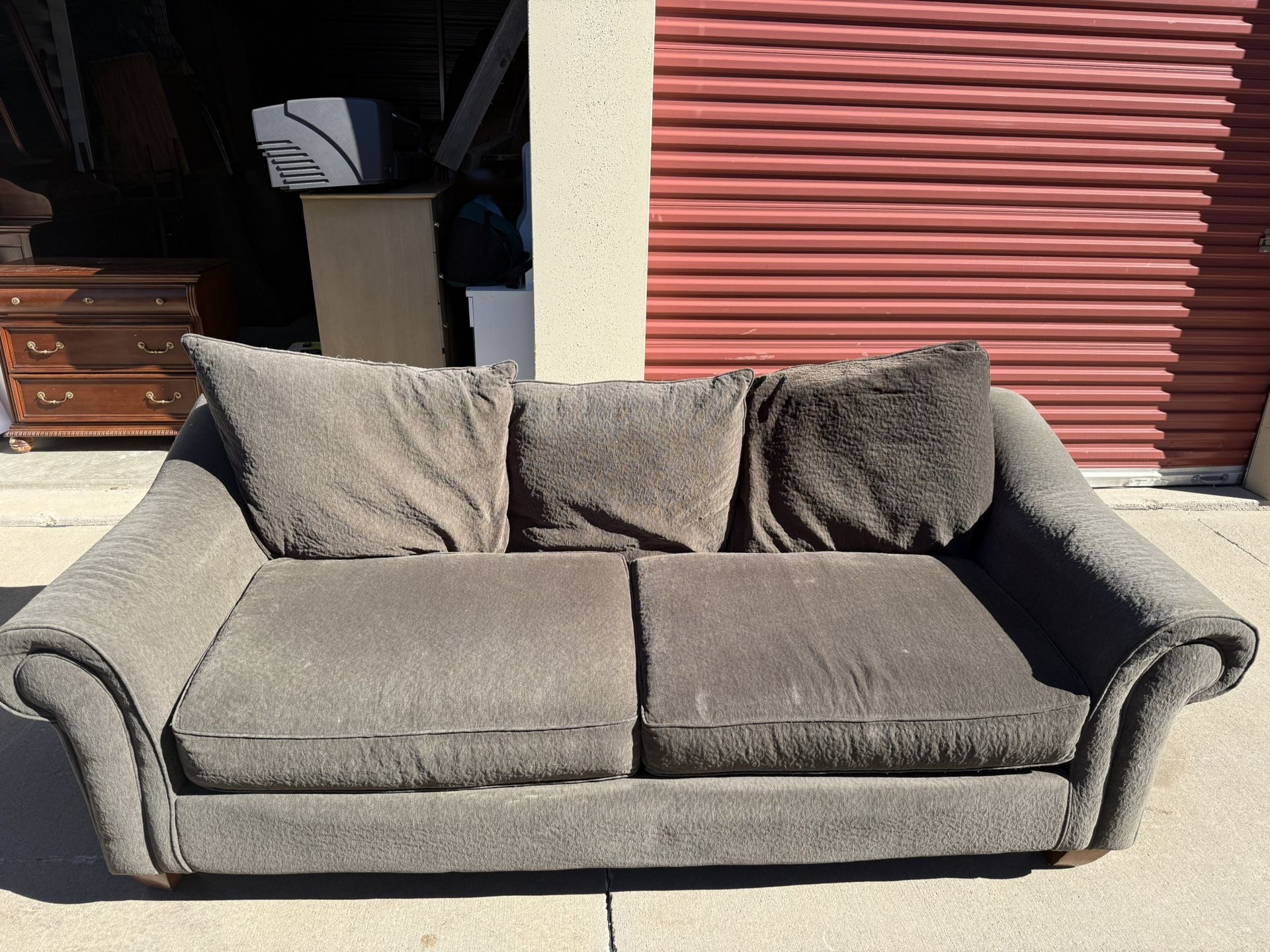 Grey Couch AFW 90”