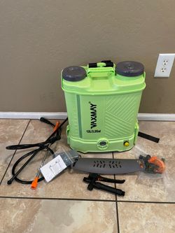 VAXMAY 3.2 Gallon Battery-Powered Backpack Sprayer