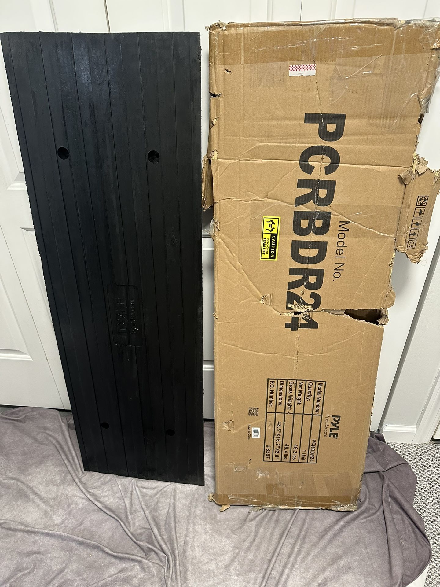 Pyle Car Driveway Curb Ramp