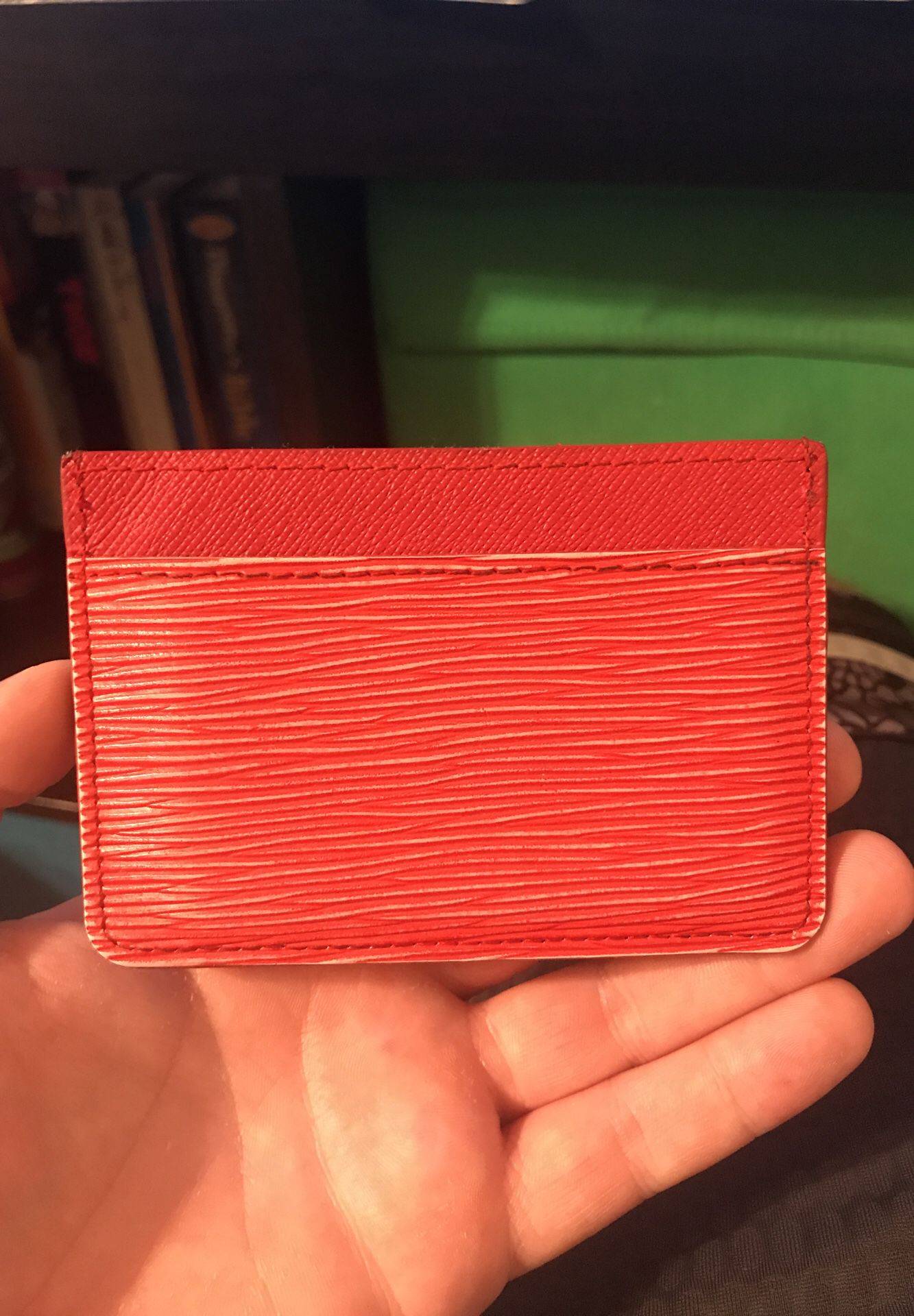 L.V x Supreme Wallet In Red for Sale in Vista, CA - OfferUp