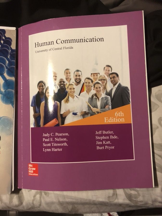 Intro to communication COM 1000 Textbook 6th edition UCF