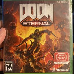 Doom Eternal Xbox one Brand New Sealed 