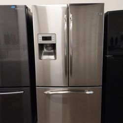 GE Profile French Door Refrigerator Stainless Steel Delivery Warranty Installation Available 