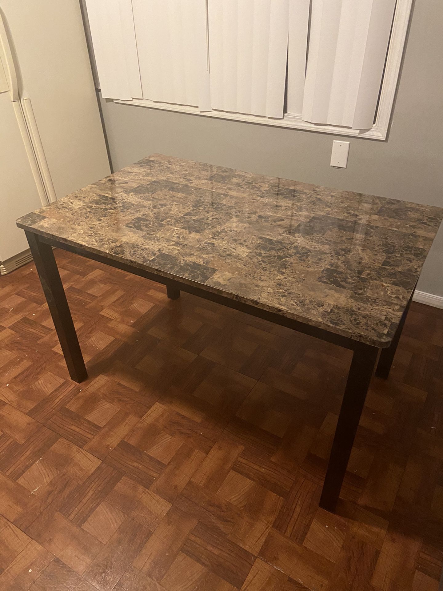 only the table in good condition