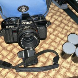 Minolta 35mm SLR Camera 