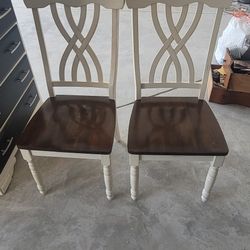 Set Of Two Farmhouse Chairs