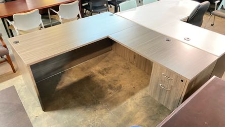 L shaped desk
