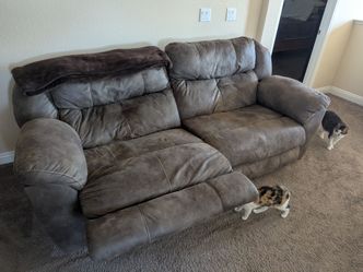 Couch 89x40 with dual recliners