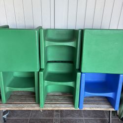 Lakeshore Cube Chairs 