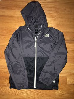 North Face rain jacket size 10-12