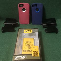 OTTERBOX iPhone 5 case and CLIP. Defender Series iPhone case. iPhone 5. Make Offer.