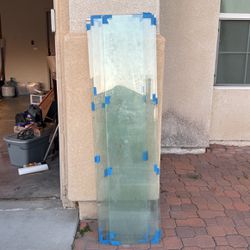 8 Glass Panels For Shelves Or Doors 