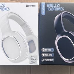 Vibe, Wireless Headphones In Color Black & White  DJ
