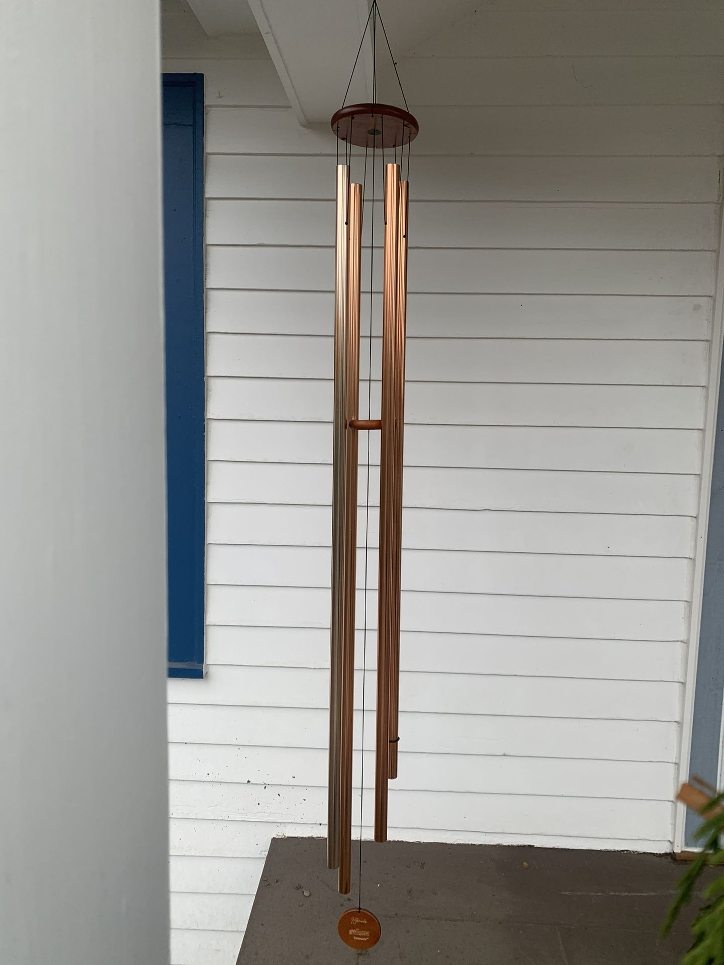6 Foot Long Copper Wind Chimes