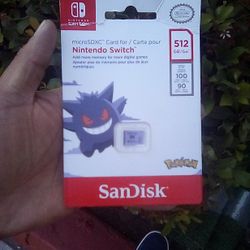 Nintendo Switch SD card 512 GB