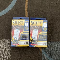 Panini NBA Select Shimmer Prizm Hanger Box