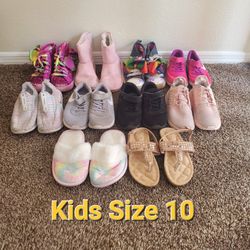 Kids Girl Size 10C Shoes Some outside Play Shoes
