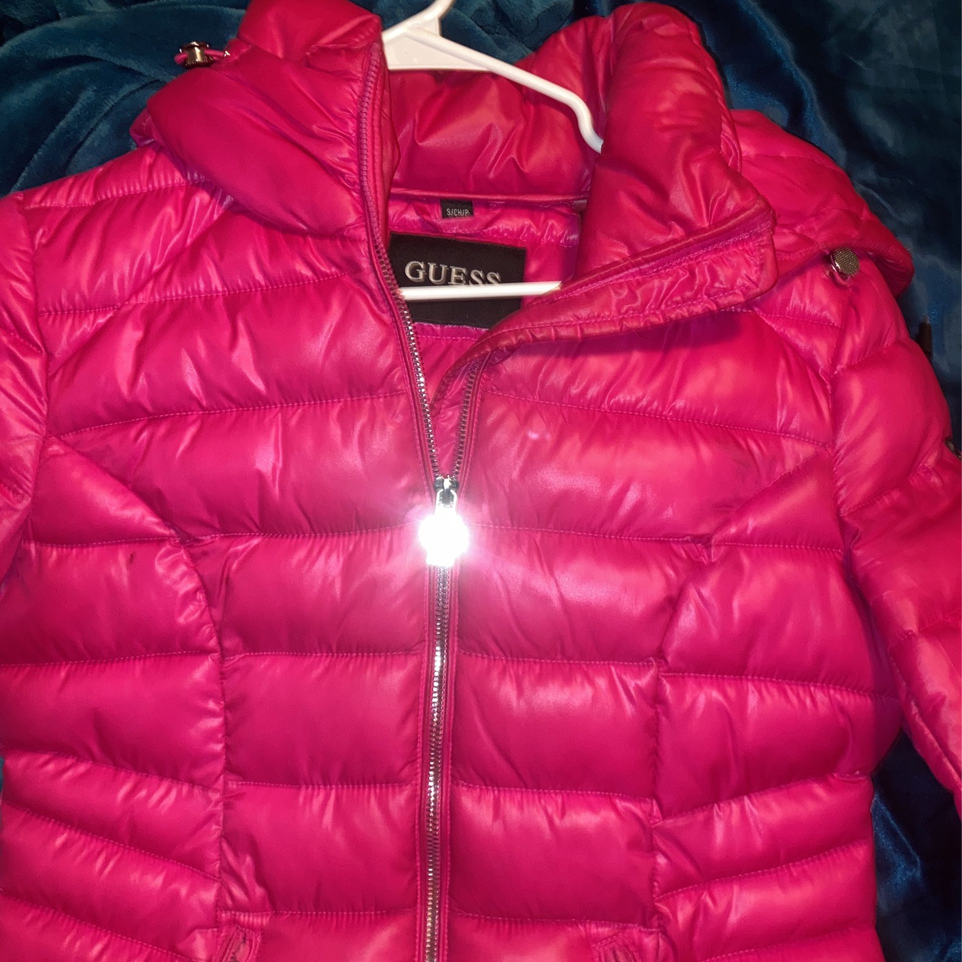 guess Est.1981 Jacket (color Pink) size Small In Men 