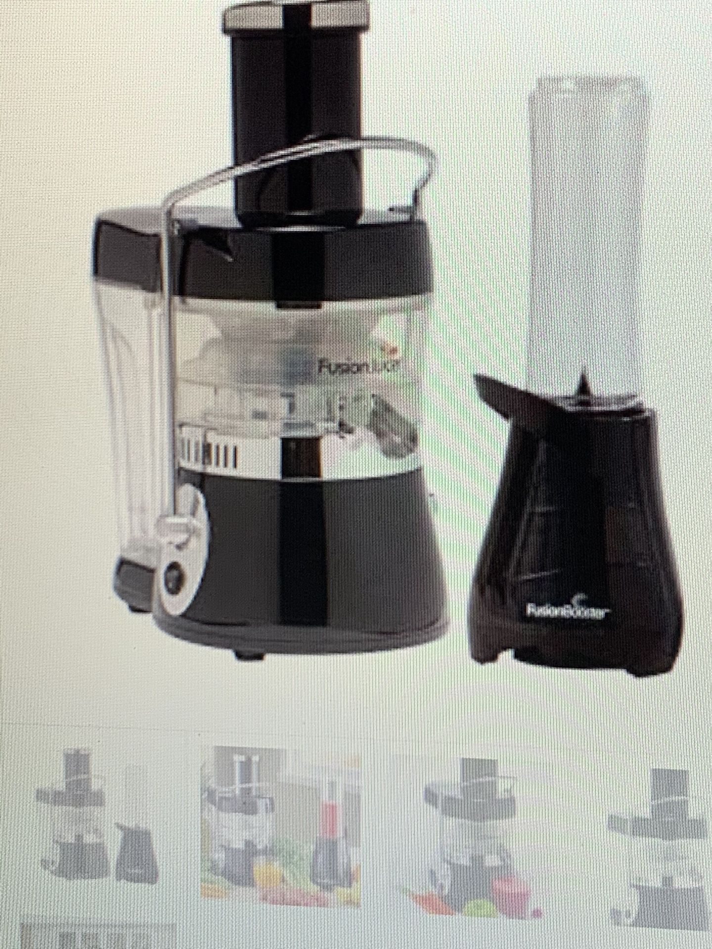 Fusion Juicer with booster blender