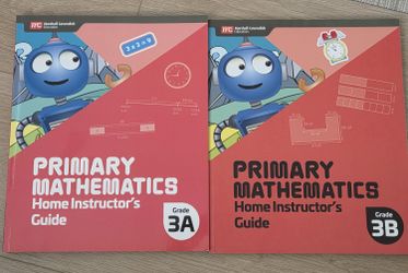 Primary Mathematics 3A/3B Home Instructor's Guide  - NEW