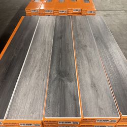 DARK GREY LVP VINYL PLANK