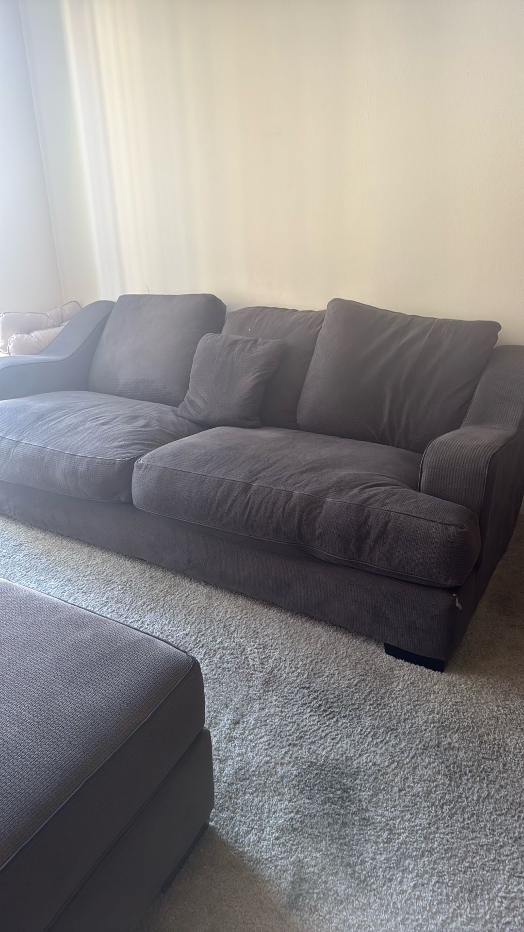 Comfy Couch W/ Ottoman