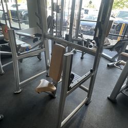 Torque fitness military press bench