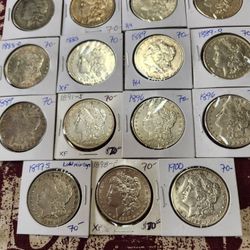 Morgan Silver Dollars  Take 5 Percent Off 
