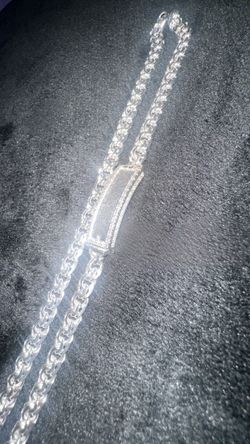 Handmade Close Tight Chino Link 925 Sterling Silver 24 inch Chain Solid 65g 6.5m